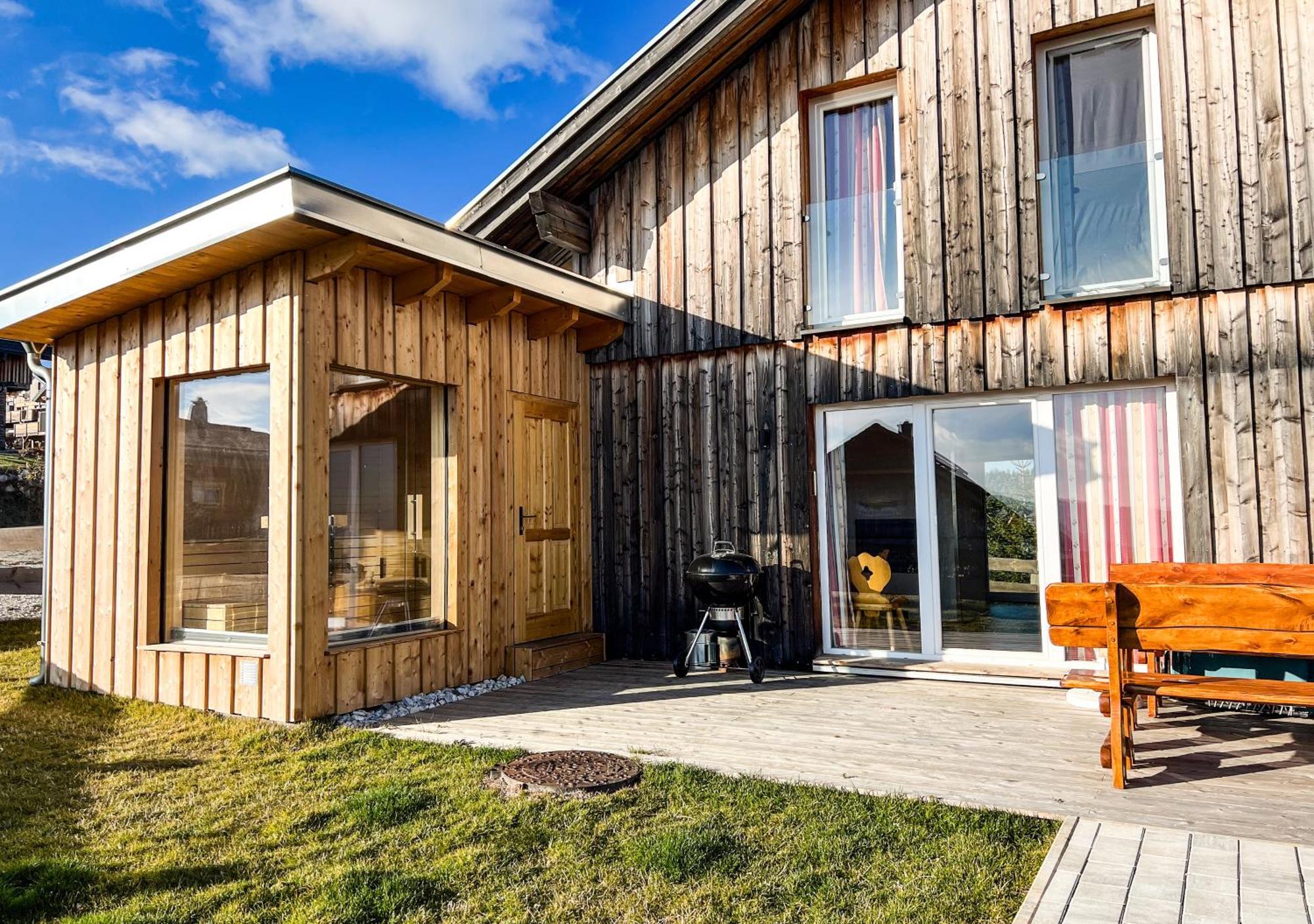 1A Chalet Eck - Wandern, Grillen, Panorama Sauna! Klippitztorl Ngoại thất bức ảnh