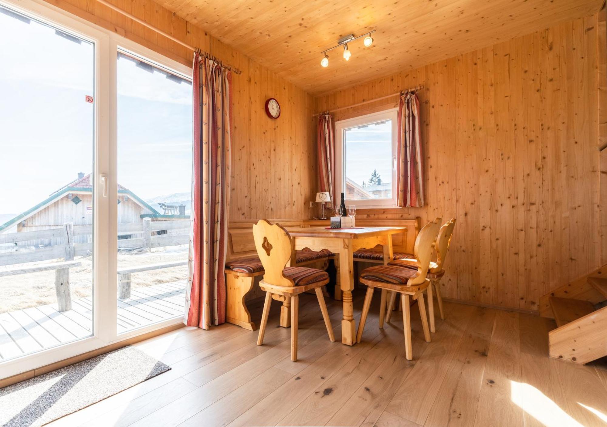 1A Chalet Eck - Wandern, Grillen, Panorama Sauna! Klippitztorl Ngoại thất bức ảnh