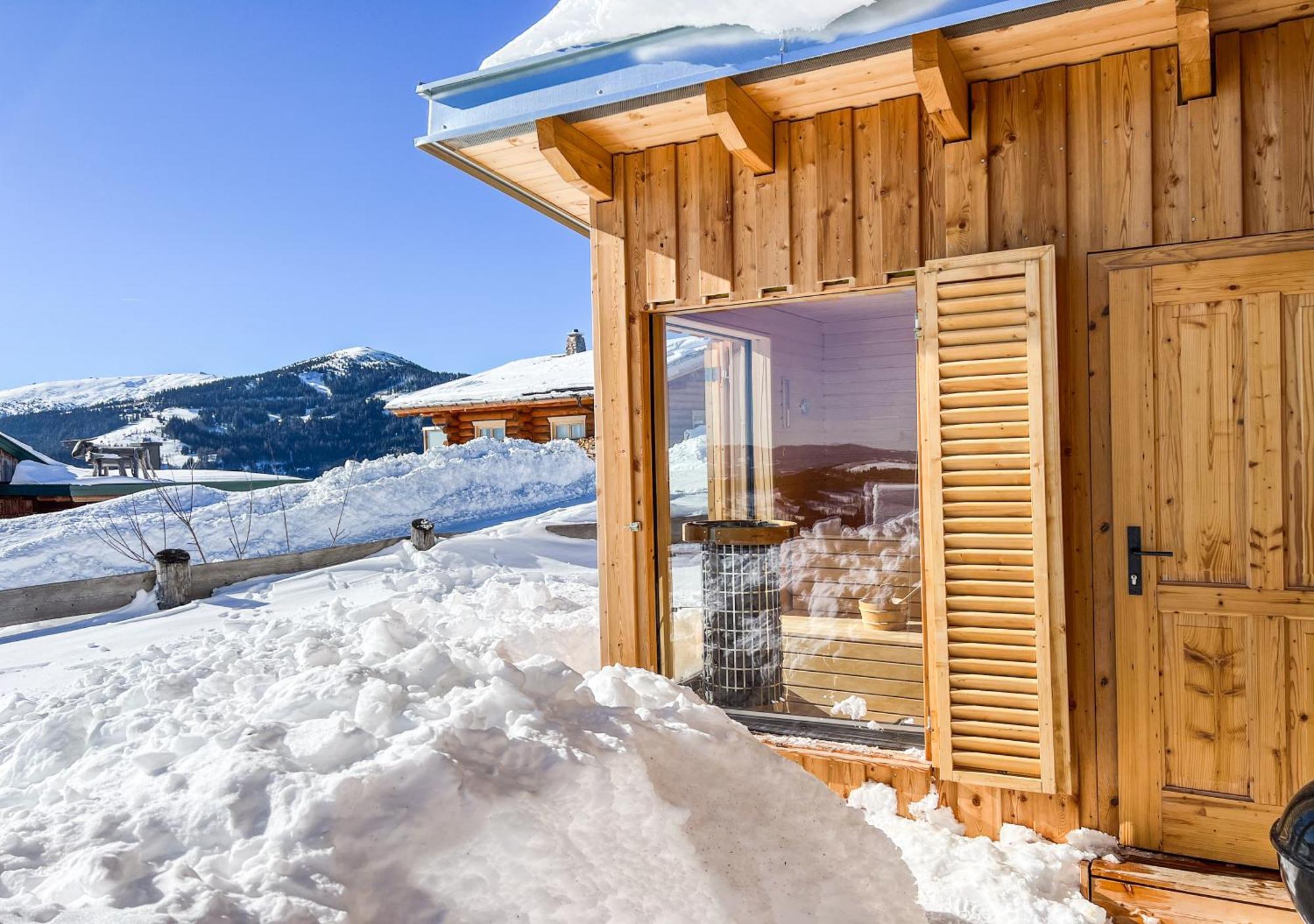 1A Chalet Eck - Wandern, Grillen, Panorama Sauna! Klippitztorl Ngoại thất bức ảnh