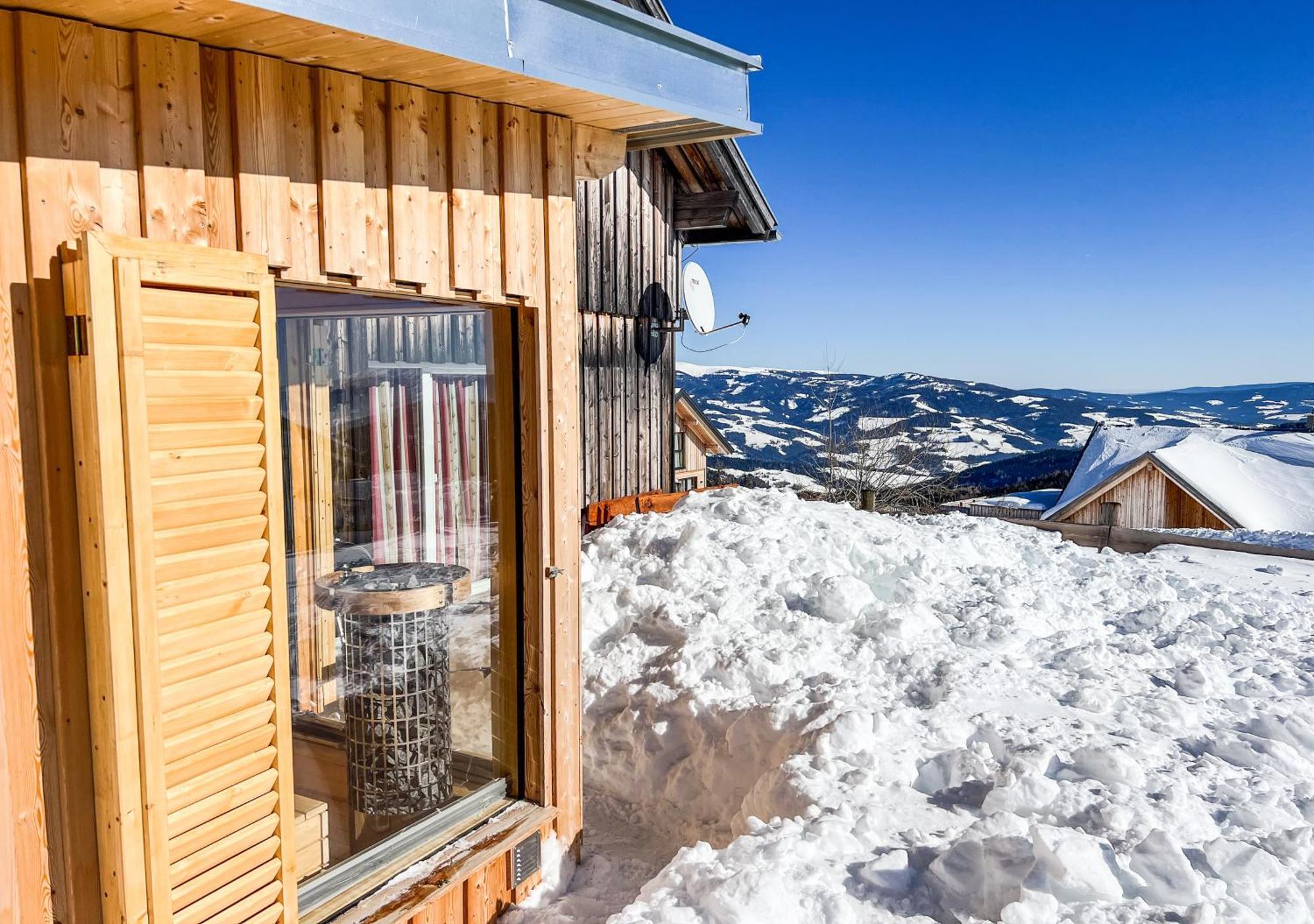 1A Chalet Eck - Wandern, Grillen, Panorama Sauna! Klippitztorl Ngoại thất bức ảnh