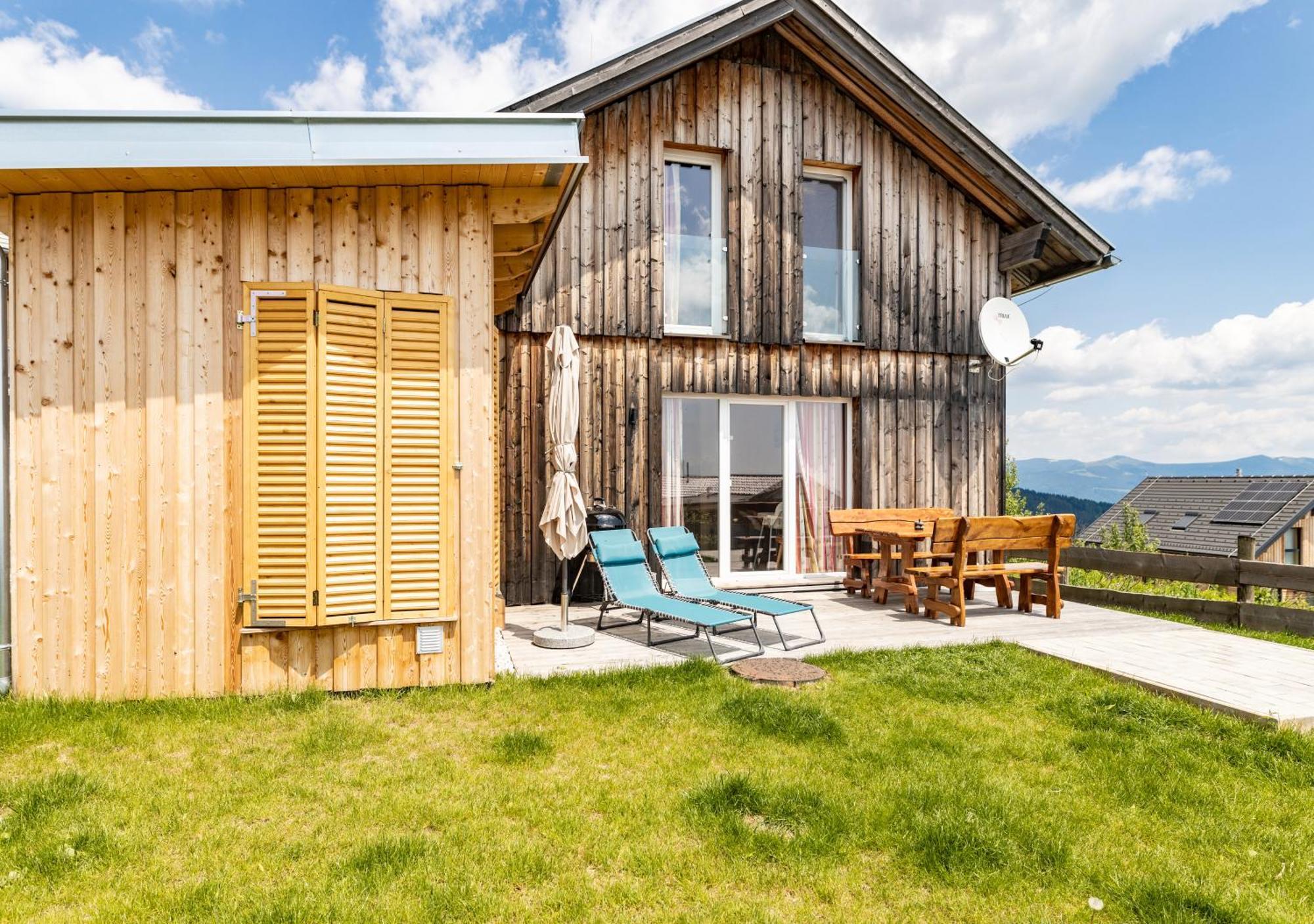 1A Chalet Eck - Wandern, Grillen, Panorama Sauna! Klippitztorl Ngoại thất bức ảnh