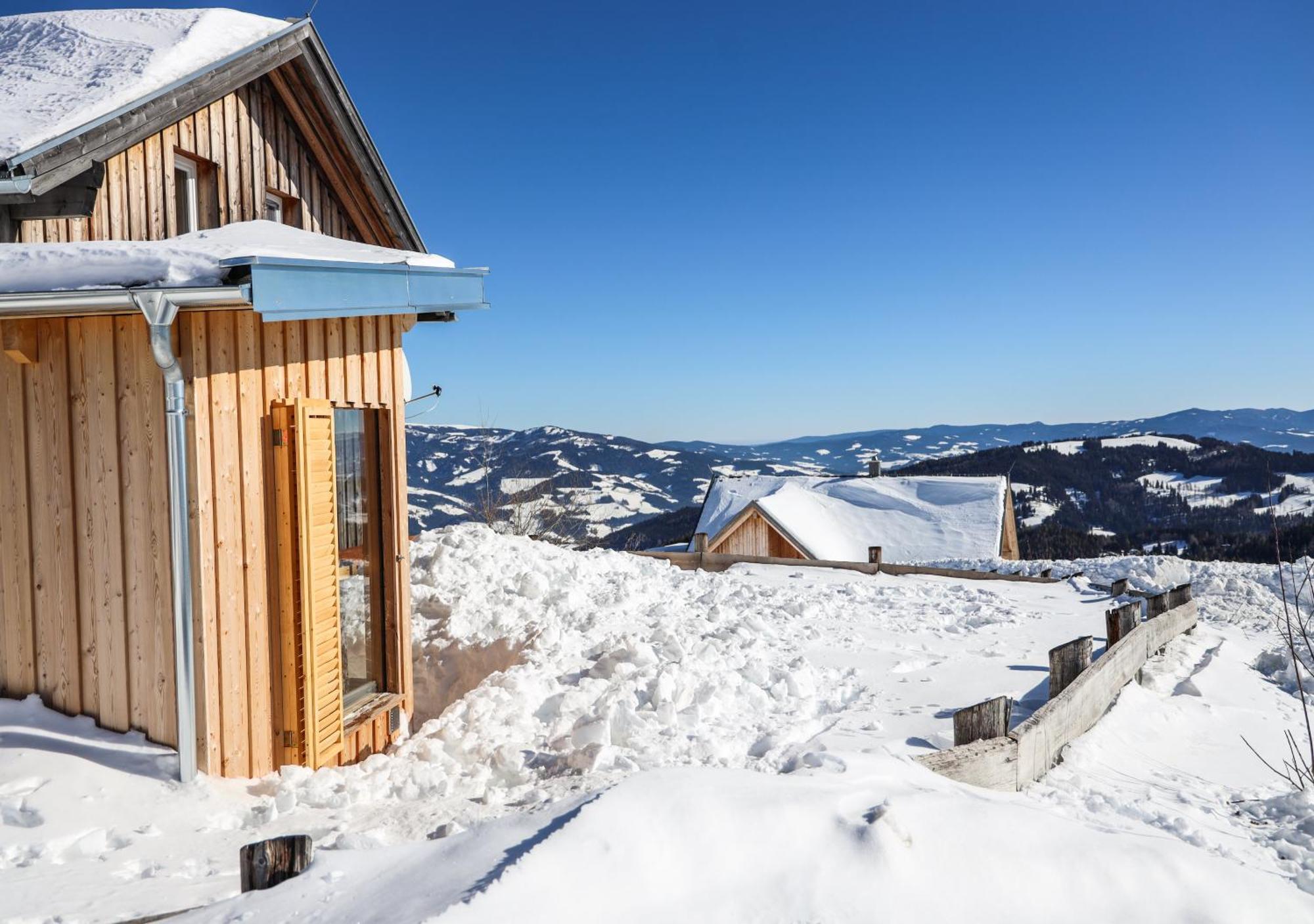 1A Chalet Eck - Wandern, Grillen, Panorama Sauna! Klippitztorl Ngoại thất bức ảnh